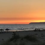 Zahara de los Atunes Strand Sonnenuntergang