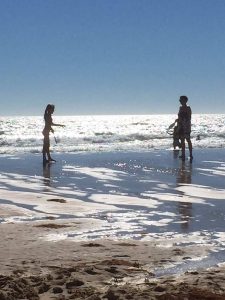 Beachtennis am Strand von Zahara de los Atunes